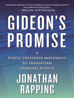 cover image of Gideon's Promise